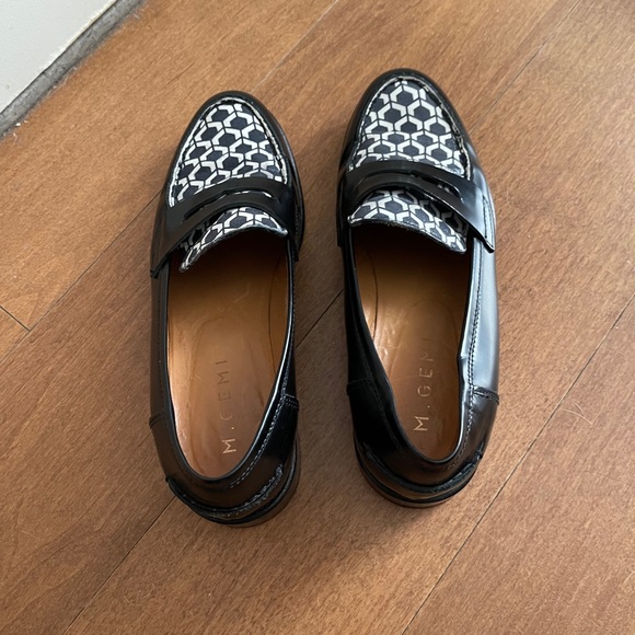 M. Gemi Geo Print Loafers - Picture 3 of 6